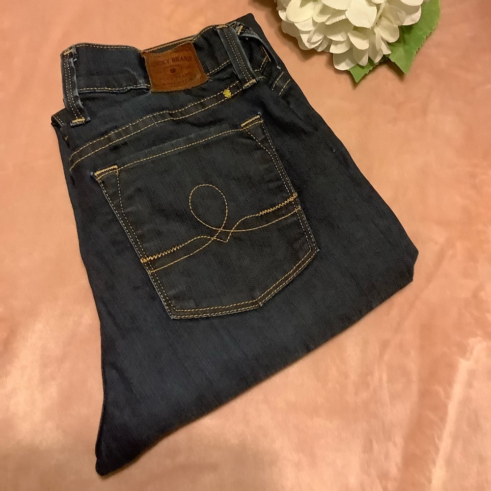 Lucky Brand Jeans Sofia Skinny Mid Rise Jeans Size 4/27 R